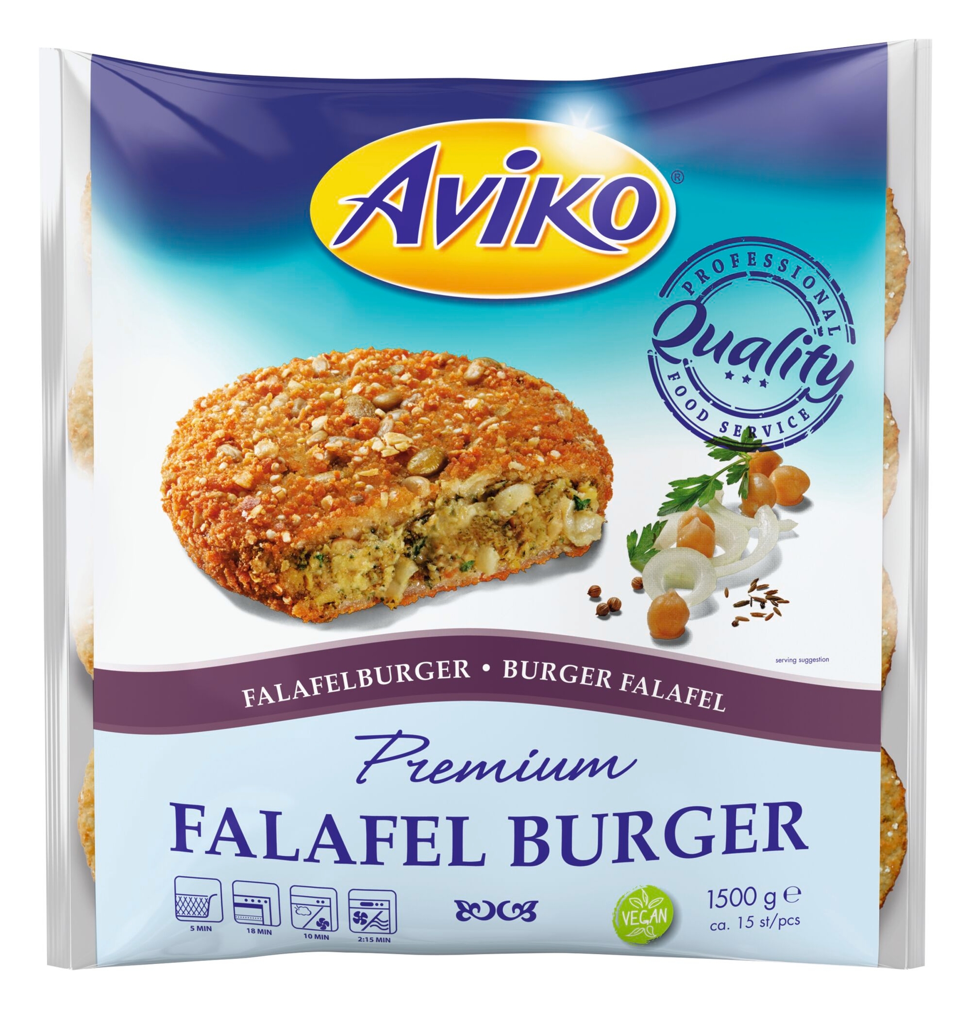 Aviko gastro falafel_burger_obal