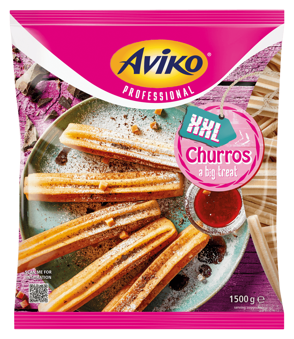 Aviko gastro xxl_churros obal