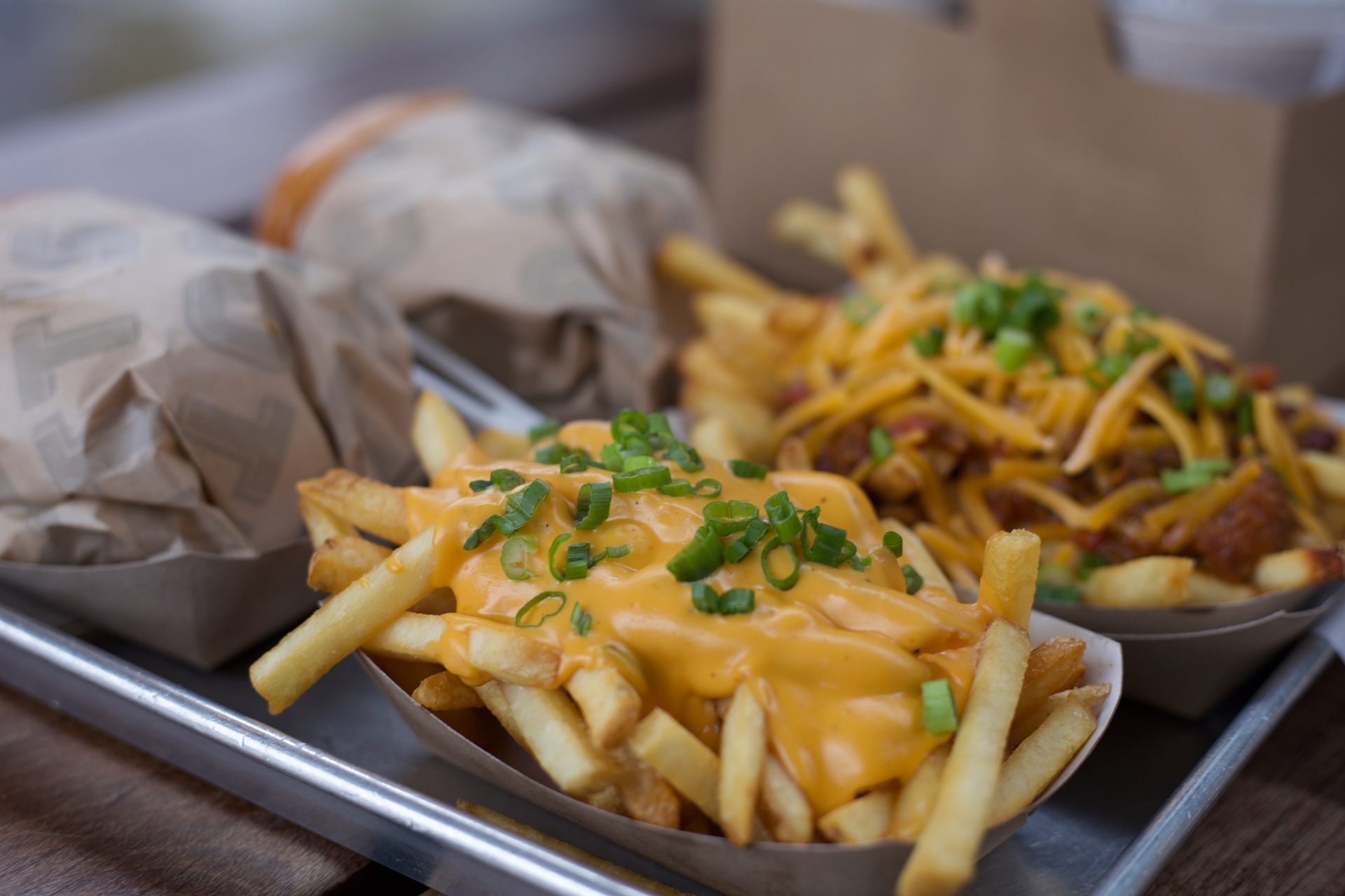 loaded fries - hranolky s polevou