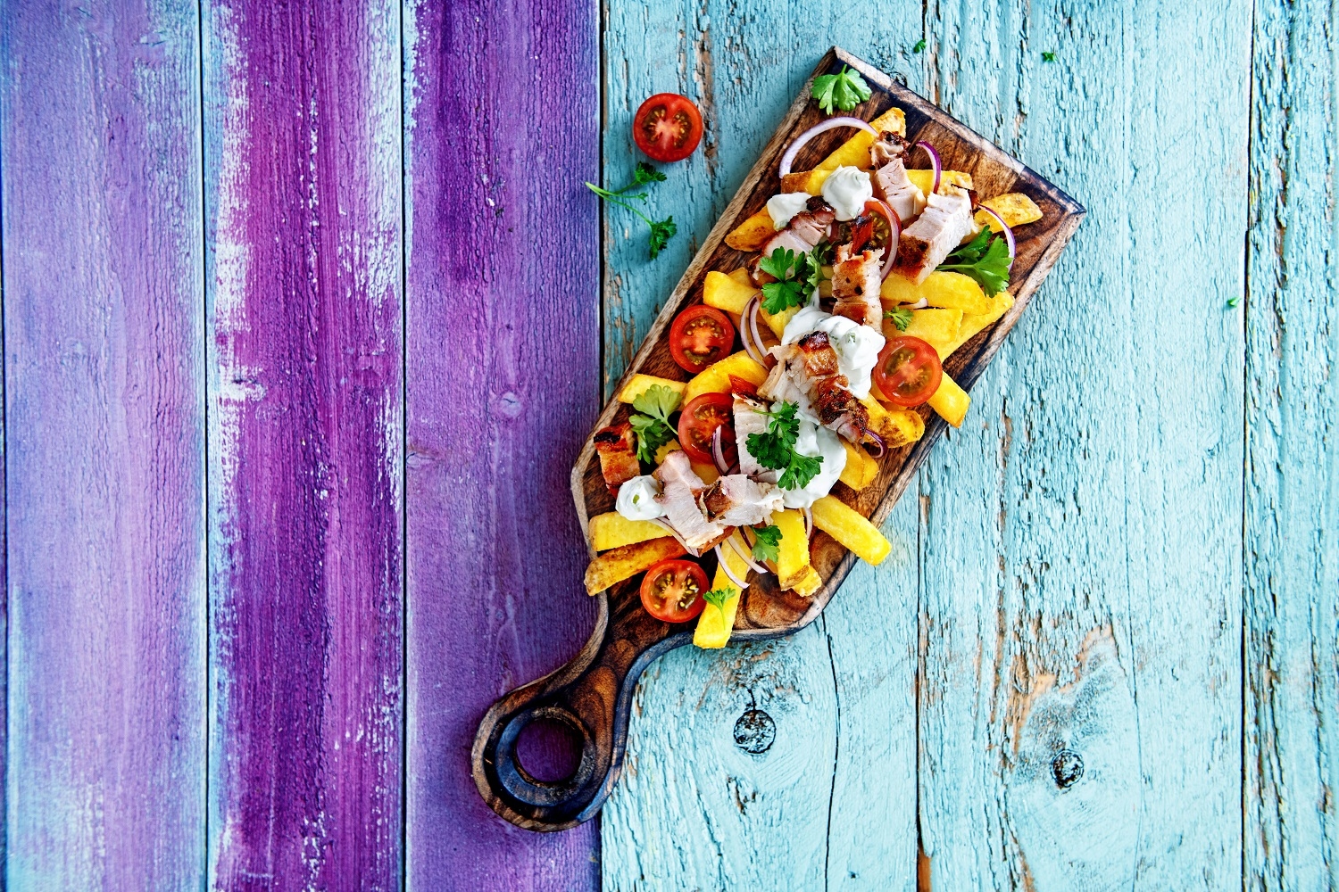 naladovane_hranolky_veprovym_buckem_carnitas | Recepty Aviko pro gastronomii